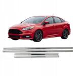 5K Parts Oldalsó ajtó díszlécek rozsdamentes acél króm Ford Focus 2011-2017 Sedan