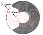 MTR Protectie disc frana MTR 11766626 (11766626)