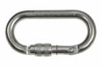 STUBAI OVAL 25KN _ Acél karabiner ovális (982004)