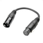 Adam Hall 3 STAR DHM 0020 DMX Átalakító Kábel (5 pin XLR aljzat → 3 pin XLR dugó, 0, 2 m)