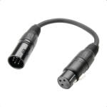 Adam Hall 3 STAR DGF 0020 DMX Átalakító Kábel (5 pin XLR → 3 pin XLR, 0, 2 m)