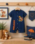SuperBaby Salopeta de vara pentru bebelusi, bleumarin, Holiday