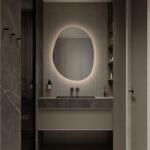 Nova Luce Oglinda cu iluminat LED pentru baie IP44 LORIN 50x65cm (NVL-9006122)