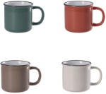 AdTrend Set 4 cani ceramica multicolora 9, 5 x 8, 5 cm, 350 ml (112866)