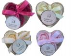 Salsa Collection 3x3g-os szappanrózsa szív alakú dobozban