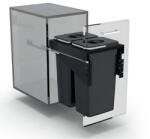 EKOTECH - Beépíthető hulladékgyűjtő FRONT 40 - 2x26 liter (950141602) - ellecishop