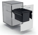 EKOTECH - Beépíthető hulladékgyűjtő FRONT 45 - 1x34 liter (950141605) - ellecishop