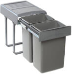 EKOTECH - Beépíthető hulladékgyűjtő MEGA 45 - 2x26 liter (90074162S) - ellecishop