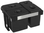 EKOTECH - Beépíthető hulladékgyűjtő FREE JAZZ 60 - 3x26 liter+1x7 liter (93014162605) - ellecishop