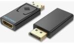 Vention Adaptor video Vention, DisplayPort (T) la HDMI (M), rezolutie 1080p la 60Hz, conectori auriti, negru, HBKB0 (timbru verde 0.08lei) - 6922794743014 (HBKB0)