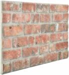 vidaXL Стенни панели 10 бр. 100 x 50 cm Червено EPS пяна (332921)