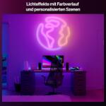 Philips Смарт LED RGBIC димируема неонова лента Philips Hue Essential Neon Flex Strip WACA 10 м, бяла, 39.5W, 5000 lm, 16 милиона цвята (BT, Zigbee, Apple Home, Google, Alexa, SmartThings) (929004295201)