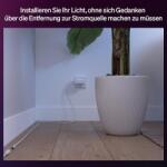 Philips Смарт допълнителна LED RGBIC димируема лента Philips Hue Flux Extension WACA, 5 м, 20W, 2500 lm, 16 млн. цвята (Bluetooth, Zigbee, HomeKit, Google, Alexa, SmartThings) (929004297202)