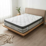  Saltea Wolke Arcuri Pocket Spring + Spuma + Memory Cooling Gel 163x203x32 cm (C3847) Saltea
