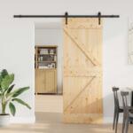vidaXL Преплъзваща се врата NARVIK 80 x 210 см (213, 5 см) (3445248)