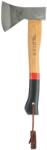 Adler Topor Rheinland Hatchet cu teaca din piele Adler Tools (Culoare maner: negru cu verde) (201.0H060A012)