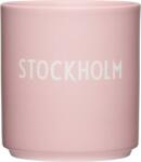 Design Letters Cană Favourite City Stockholm roz (10101003PISTOCKHOLM)