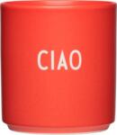 Design Letters Cana Favourite Tranquil CIAO roșu (10101002CHTOCIAO)