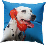 Seletti Pernă decorativă Toiletpaper Dog Call Center 50 x 50 cm (02357_1)