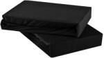 EMI Cearșaf negru jersey EMI, Foaie 80x200
