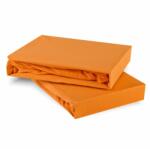 EMI Cearșaf de pat portocaliu Superstretch EMI, Foaie 90x200