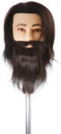 SalonTools mobilier, aparate și accesorii Cap de manechin cu păr și barbă naturală scurtă (XS400894)