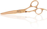SalonTools mobilier, aparate și accesorii Foarfecă profesională de tuns Lameo Elite E4 Cobalt Offset 5, 5″ roz-gold (XS370920)