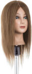 SalonTools mobilier, aparate și accesorii Cap de manechin cu păr natural, lungime medie - 35 cm, culoarea 6 (XS400872)