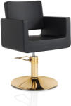 SalonTools mobilier, aparate, accesorii Scaun de frizerie Gold Hair King - baz rotund (XS375362)