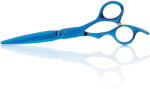 SalonTools mobilier, aparate, accesorii Foarfeca de coafură Lameo Master M3 Offset 5, 5, albastră - precizie și stil elegant (XS370912)