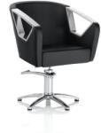 SalonTools mobilier, aparate și accesorii Scaun de frizerie Hair Astra negru - cu bază în formă de stea (XS375053)