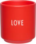 Design Letters Cana Love & Friendship Mini LOVE, roșu (10102006CHTOLOVE)