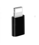 Ezone OTG átalakitó adapter (MicroUSB -> Lightning), fekete