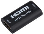 Ezone Donji HDMI kábel toldó adapter, akár 10 méterig, fekete