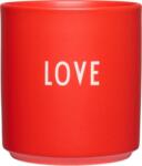 Design Letters Cana Favourite Love & Friendship LOVE roșu (10101002CHTOLOVE)