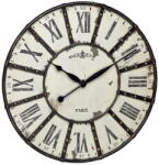 TFA Ceas de perete VINTAGE XXL cu aplicatii din metal, analog, cifre romane, alb, TFA 60.3039. 02 (60.3039.02)
