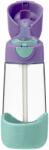 b.box Бутилка със сламка b. box - Tritan, Lilac pop, 450 ml (BX500303) - ozone