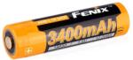 Fenix FE18650LI34 - acumulator Li-ion reîncărcabil 18650, 3, 6 V, 3400 mAh, 1 buc (FE0106) Baterii de unica folosinta