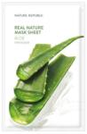 Nature Republic NATURE REPUBLIC Real Nature bőrnyugtató maszk aloe kivonattal 23 ml