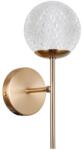 Italux WL-40827-1-HBR-CL - Lampă de perete PADRI 1xG9/5W/230V aurie (IT0641)