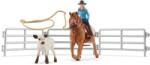Schleich Figurina Schleich Roping cu Cowgirl (42577) Figurina