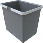 Elletipi BIG Műanyag szemetes fogantyúkkal, 15 L, szürke, 28 x 22, 5 x 30 cm (PTM SG28 C97 M)