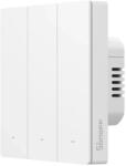 SONOFF Întrerupător inteligent, încastrat, Sonoff ZBM5-3C-86W SwitchMan Zigbee Smart Wall Switch, 3 canale, 10A, Zigbee , Alb (6920075743081)