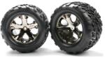 Traxxas колело 2.8", All-Star черно хромиран диск, 29mm, гума Talon (чифт)