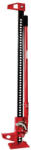Strend Pro Oszlopos emelő, Strend Pro J60, piros/fekete, kézi, emelési magasság 125-1330 mm, 3000 kg teherbírás, lépésköz 2, 1 cm (TC112023)