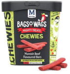 Bags O’ Wags Hrana pentru caini Recompensa pentru caine Bags OWags, cu aroma de vita, 500 g (592805) - pcone