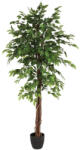 Brius Ficus artificial Atmosphera in ghiveci decorativ, 185 cm, verde (JJ-110341)