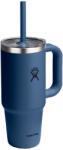 Hydro Flask Cană termo 24 OZ Travel Tumbler Clear Lid Harbor Blue