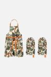 Marimekko șorț și mănuși de bucătărie, din bumbac 99KK-TKU08L_MLC (074966.820)