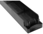 Lanberg 19" 1U műanyag tűzgátló takaró panel, fekete (AKP-1401-B) - wincity